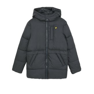 Lyle & Scott winter winterjas jongens - donker navy blauw - puffer, gewatteerd