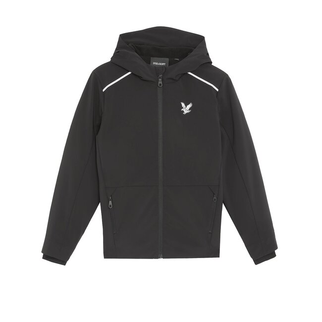 Lyle & Scott winter winterjas jongens - zwart - gewatteerd