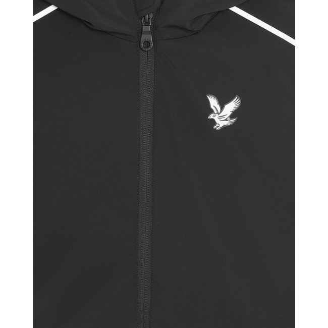 Lyle & Scott winter winterjas jongens - zwart - gewatteerd