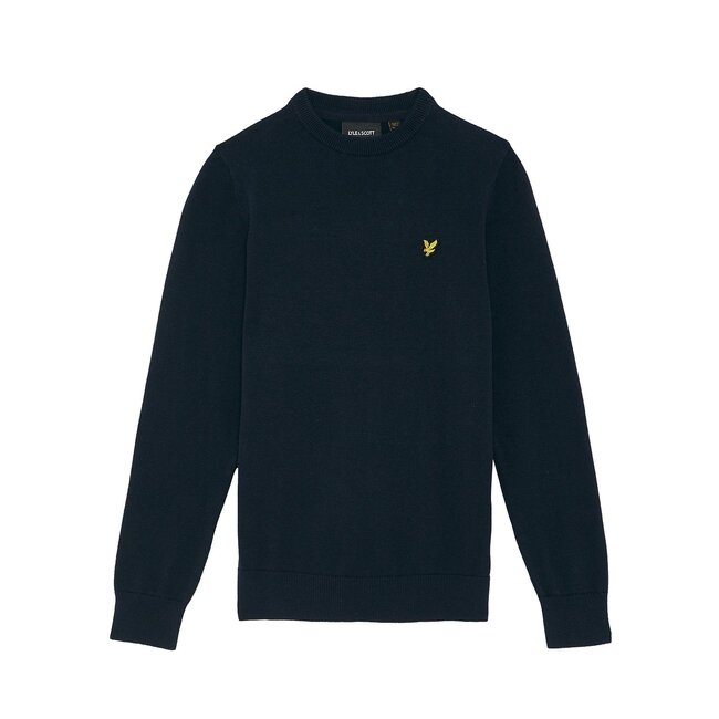 Lyle & Scott winter sweater jongens - donker navy blauw