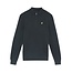 Lyle & Scott winter sweater jongens - donker navy blauw - 1/4 rits