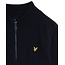 Lyle & Scott winter sweater jongens - donker navy blauw - 1/4 rits