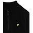Lyle & Scott winter sweater jongens - zwart - 1/4 rits