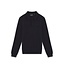 Lyle & Scott winter polo shirt jongens - donker navy blauw - longsleeve, gebreid