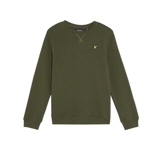Lyle & Scott winter sweater jongens - donker groen