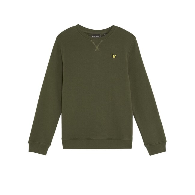 Lyle & Scott winter sweater jongens - donker groen