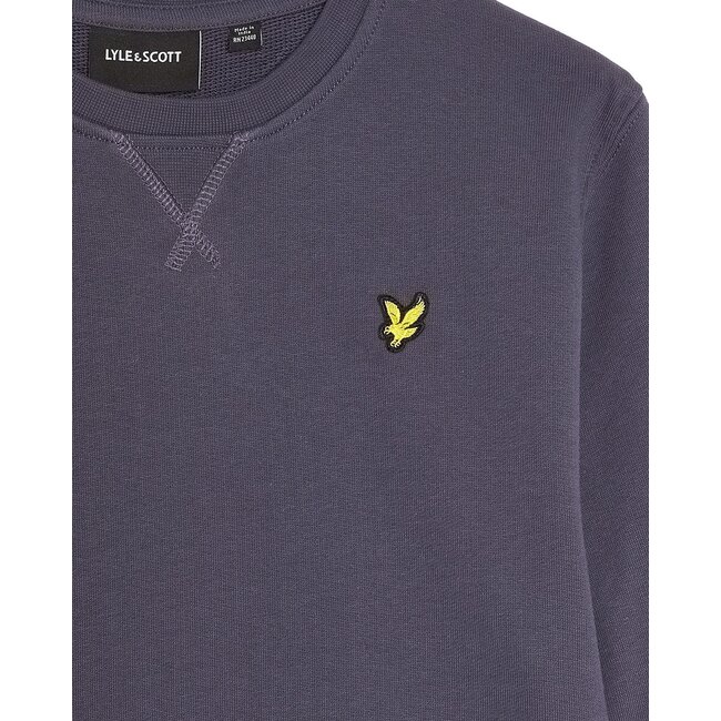 Lyle & Scott winter sweater jongens - donker blauw