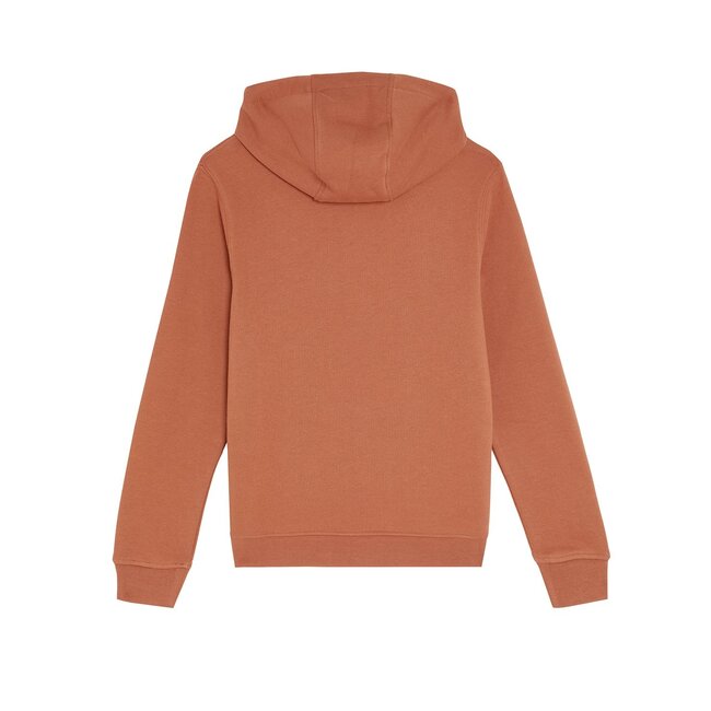 Lyle & Scott winter hoodie jongens - bruin, oranje