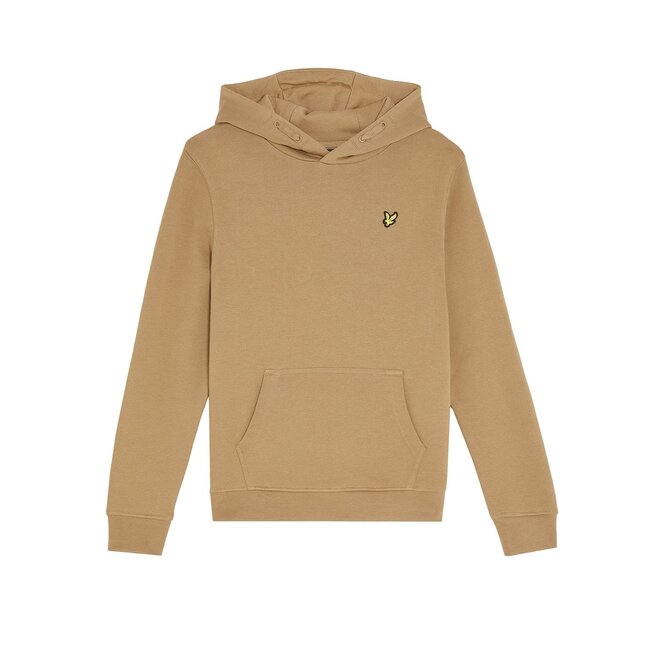 Lyle & Scott winter hoodie jongens - bruin