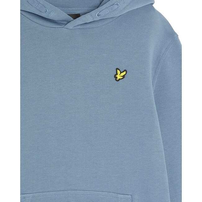 Lyle & Scott winter hoodie jongens - blauw