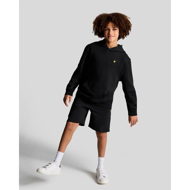 Lyle & Scott winter hoodie jongens - zwart