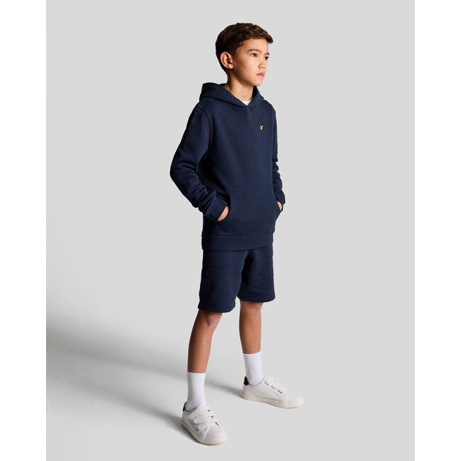 Lyle & Scott winter hoodie jongens - navy blauw