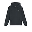 Lyle & Scott winter hoodie jongens - donker navy blauw - brush