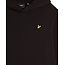 Lyle & Scott winter hoodie jongens - zwart - brush