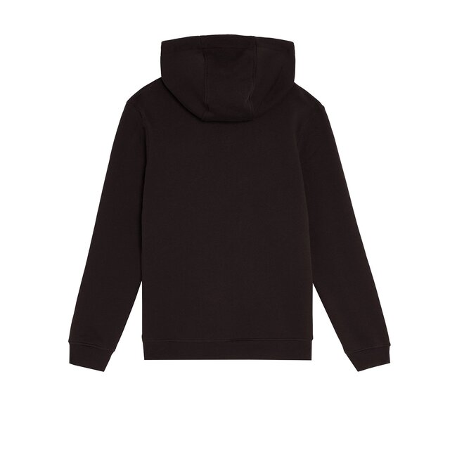 Lyle & Scott winter hoodie jongens - zwart - brush