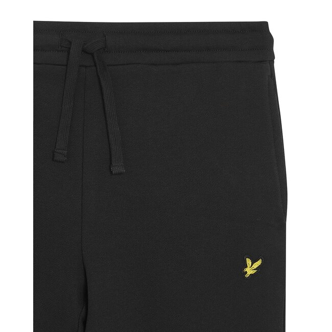 Lyle & Scott winter sweat broek jongens - zwart - brush
