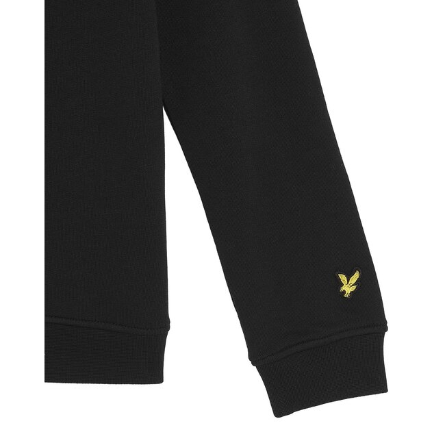 Lyle & Scott winter sweater jongens - zwart - Script