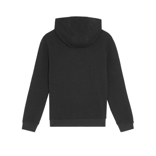 Lyle & Scott winter hoodie jongens - zwart - Script - geborduurd