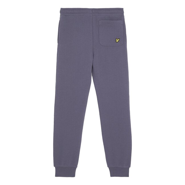 Lyle & Scott winter sweat broek jongens - donker blauw - Script - geborduurd