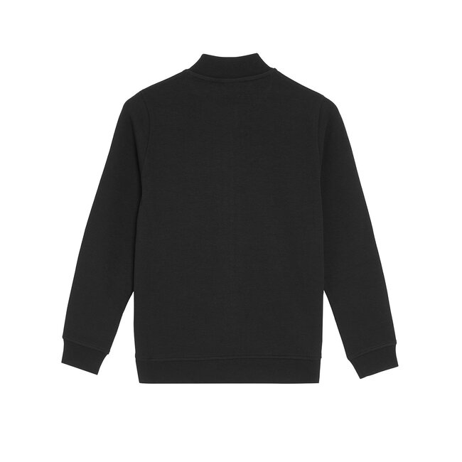 Lyle & Scott winter track jacket jongens - zwart - geborduurd