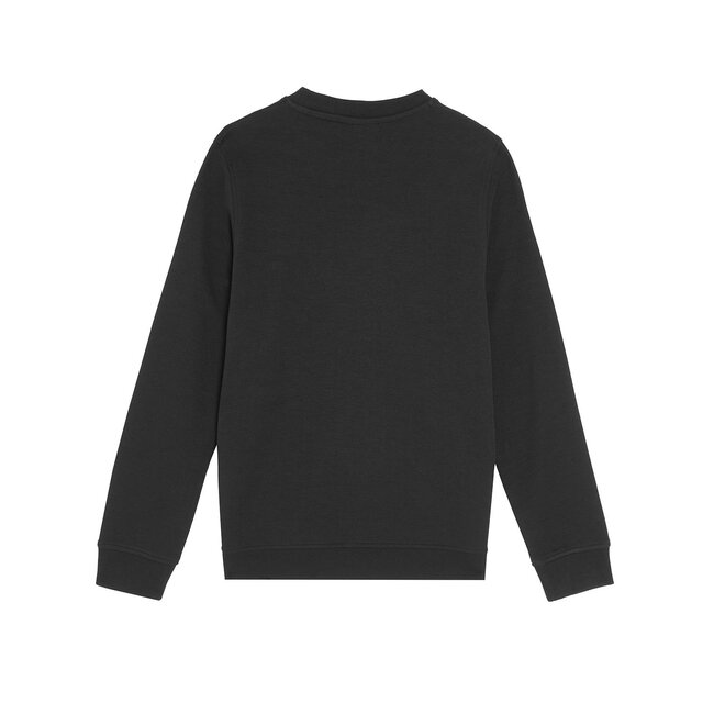 Lyle & Scott winter sweater jongens - zwart - geborduurd