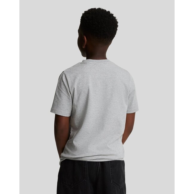 Lyle & Scott winter t-shirt jongens - licht grijs