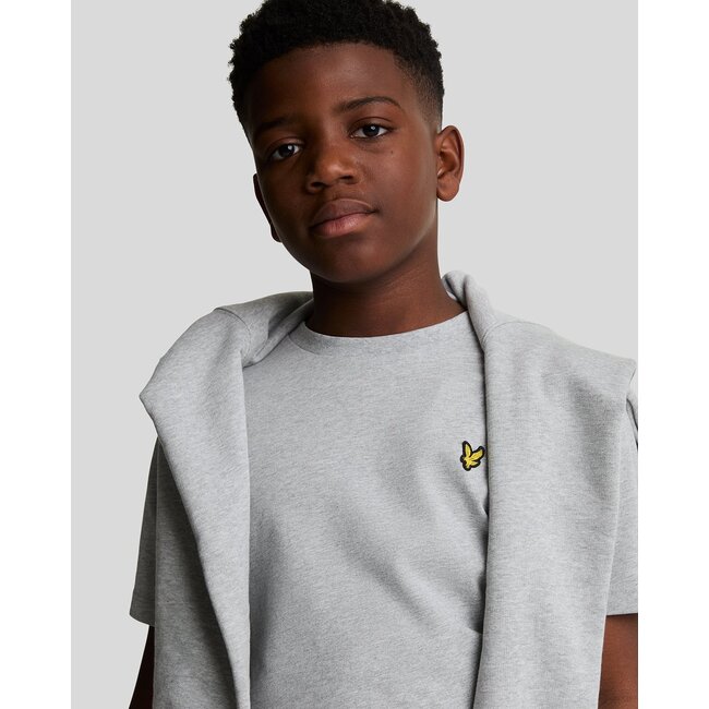 Lyle & Scott winter t-shirt jongens - licht grijs