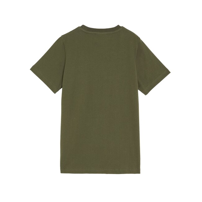 Lyle & Scott winter t-shirt jongens - donker groen