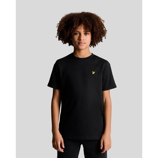 Lyle & Scott winter t-shirt jongens - zwart