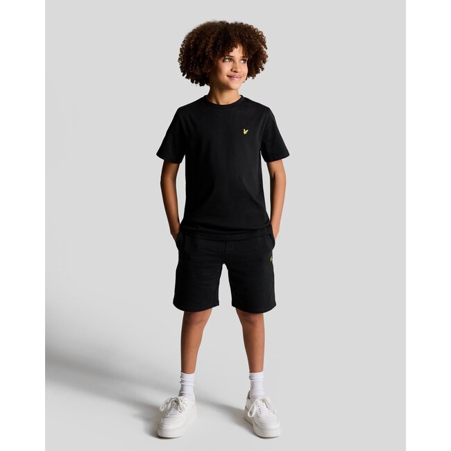 Lyle & Scott winter t-shirt jongens - zwart