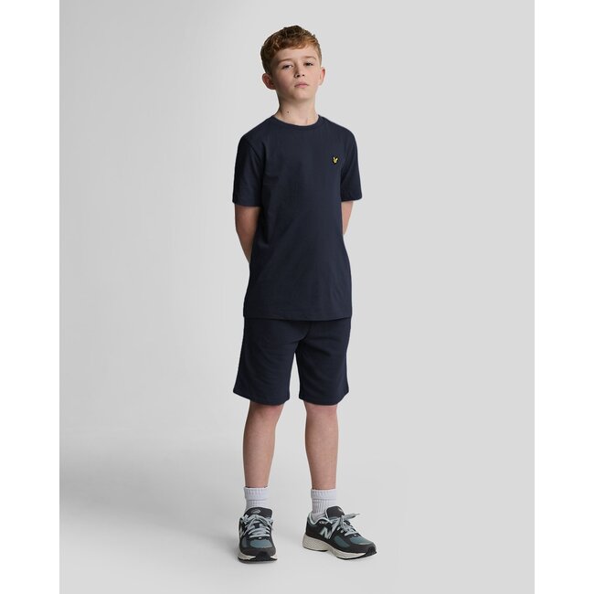 Lyle & Scott winter t-shirt jongens - navy blauw