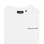 Lyle & Scott winter t-shirt jongens - wit - geborduurd