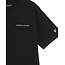 Lyle & Scott winter t-shirt jongens - zwart - geborduurd