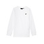 Lyle & Scott winter t-shirt jongens - wit - longsleeve