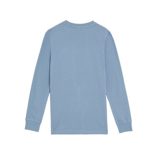 Lyle & Scott winter t-shirt jongens - blauw - longsleeve