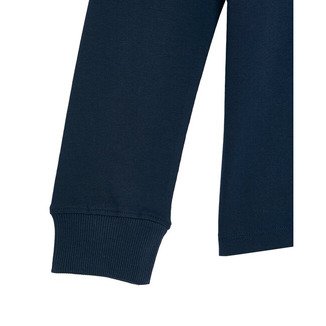 Lyle & Scott winter t-shirt jongens - navy blauw - longsleeve