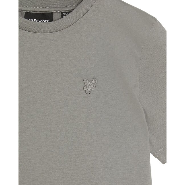 Lyle & Scott winter t-shirt jongens - grijs - Tonal