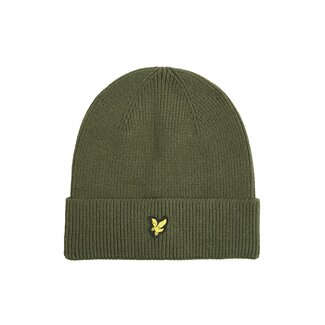 Lyle & Scott winter muts jongens - donker groen
