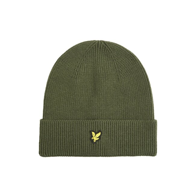 Lyle & Scott winter muts jongens - donker groen