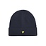 Lyle & Scott winter muts jongens - donker navy blauw