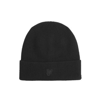 Lyle & Scott winter muts jongens - zwart - Tonal Eagle