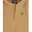 Lyle & Scott winter softshell jas jongens - bruin - capuchon