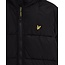 Lyle & Scott winter winterjas jongens - zwart - puffer, gewatteerd
