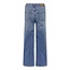 Kids ONLY winter jeansbroek meisjes - blauw - KogMadison - wide leg fit