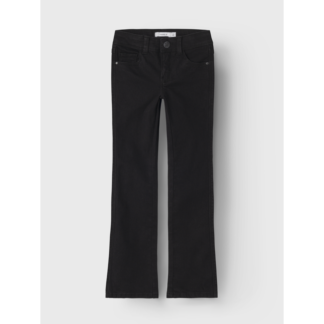 Name it winter jeansbroek meisjes - zwart - bootcut fit - NkfPolly