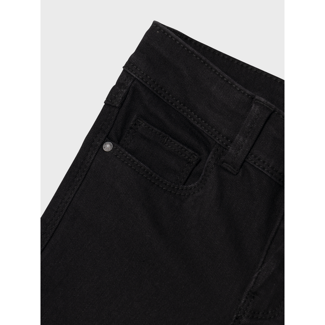 Name it winter jeansbroek meisjes - zwart - bootcut fit - NkfPolly