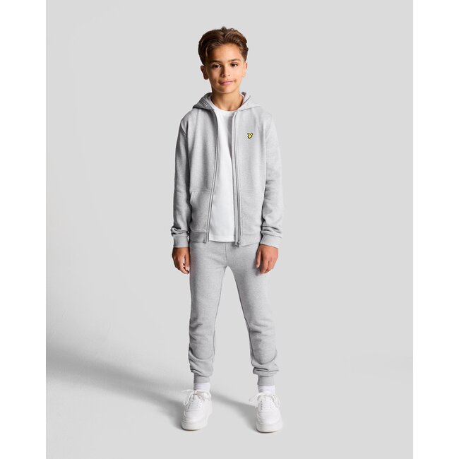 Lyle & Scott winter sweat broek jongens - licht grijs