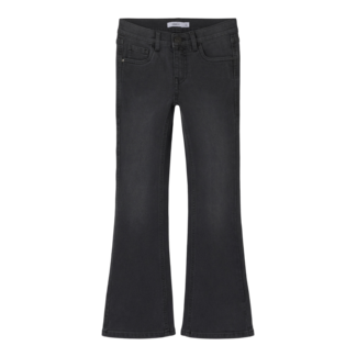 Name it winter jeansbroek meisjes - grijs - bootcut fit - NkfPolly