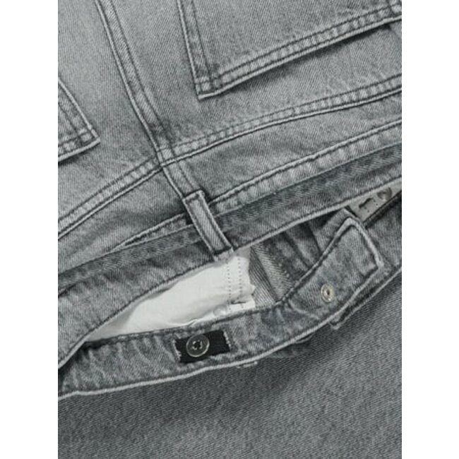 Kids ONLY winter jeansbroek meisjes - grijs - KogGianna - balloon fit