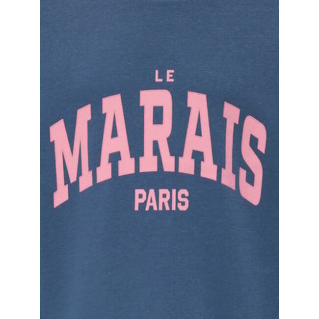 Kids ONLY winter sweater meisjes - blauw - KogMarisa - oversize fit